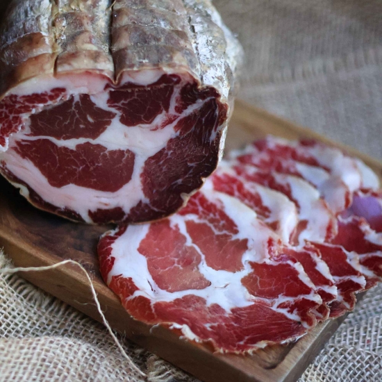 Dojrzewająca karkówka 350gram - Coppa Stagionata Corte Camerlenga